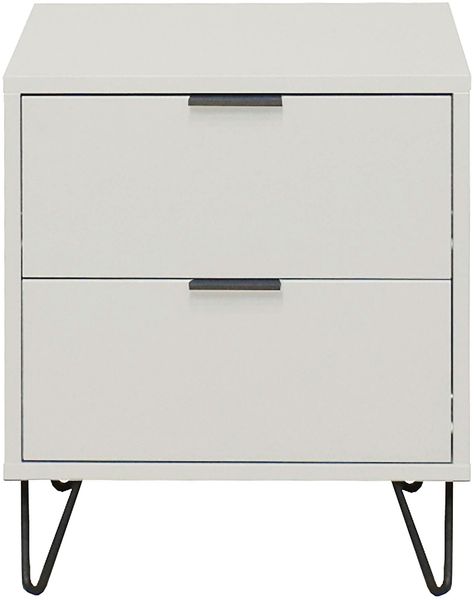 Kommode Erna 51x45x62 Kreidegrau matt Lack 14712-D