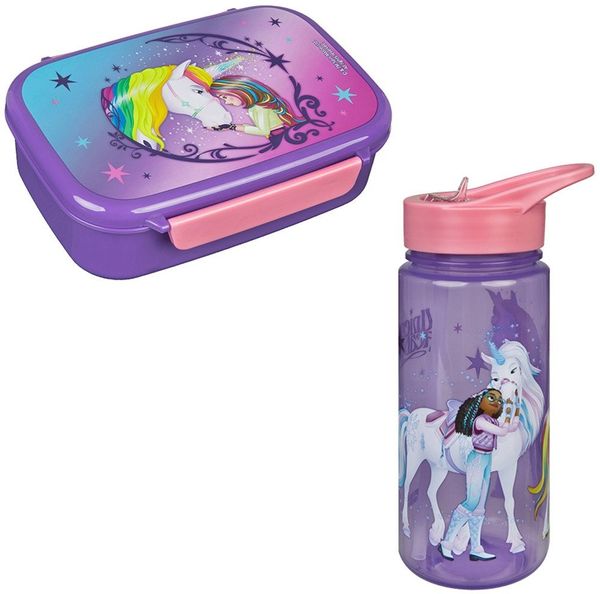 Scooli Lunchbox mit Trinkflasche, Kunststoff, (Set, 2-tlg)