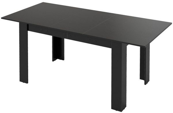 KOMFOTTEU Esstisch, Küchentisch ausziehbar 120-158 x 70 x 76 cm, für 4-6 Personen