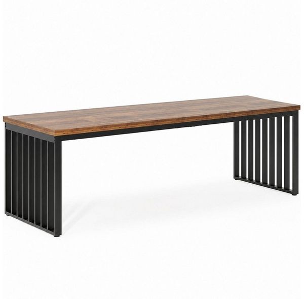 Celya Schreibtisch 180cm Zwei-Personen-Schreibtisch, langer Executive-Schreibtisch (Doppel-Computertisch)