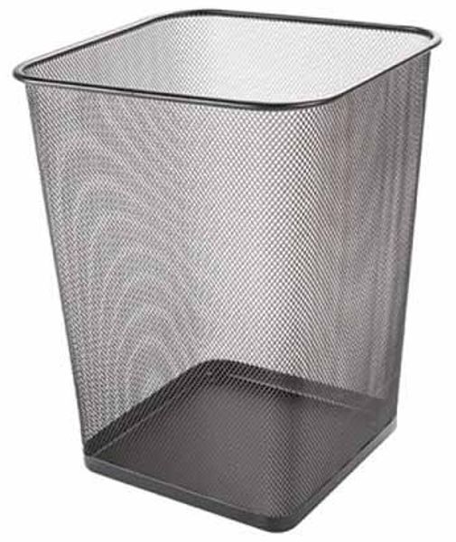 Mülleimer Q-Connect 18L schwarz (KF18471)