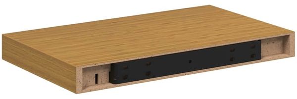 vidaXL Wandregal 2 pcs Beige 40 x 23,5 x 4 cm Holzwerkstoff 42019984 Bild 9