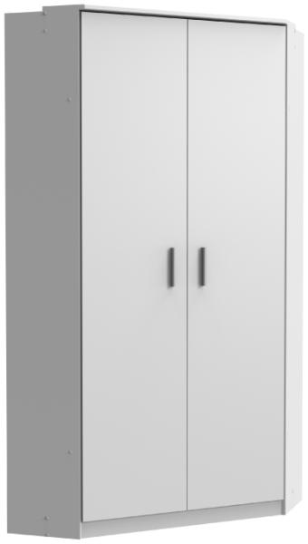 99rooms Lio Eckkleiderschrank Weiß Bild 2