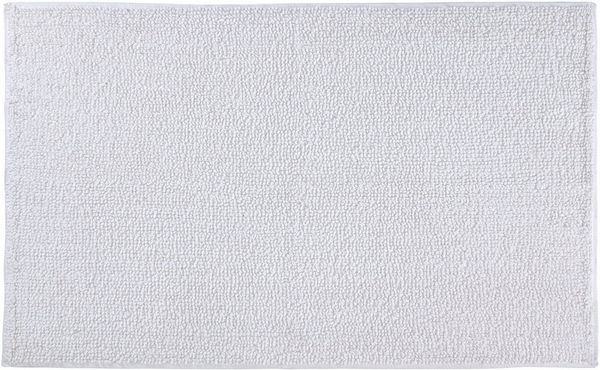 Kleine Wolke Badematte Chrissy, Badvorleger, Badezimmer Teppich, Höhe 10 mm, rutschhemmend beschichtet, beidseitig nutzbar, fußbodenheizungsgeeignet, Baumwolle, rechteckig, Badteppich, Uni Farben