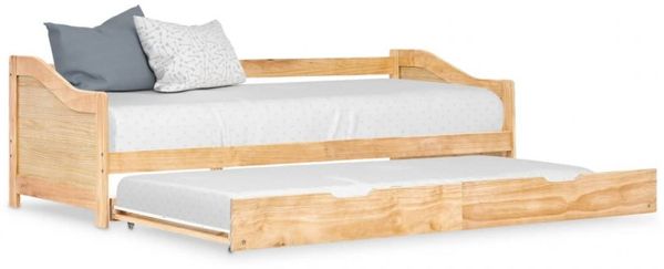 vidaXL Ausziehsofa Bettgestell Kiefernholz 90×200 cm 283150 Bild 9