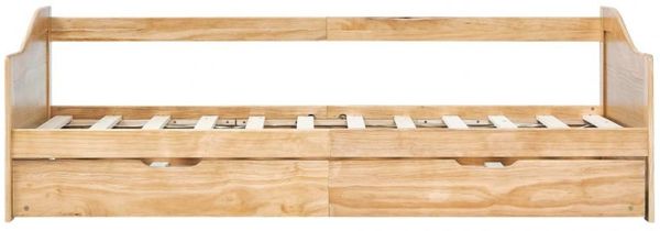 vidaXL Ausziehsofa Bettgestell Kiefernholz 90×200 cm 283150 Bild 12