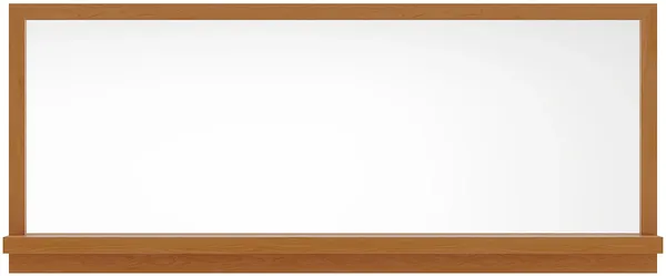 Vente-unique - JIAO Spiegel Holz, Platte Braun - B 12 cm x H 50 cm x L 120 cm Bild 2