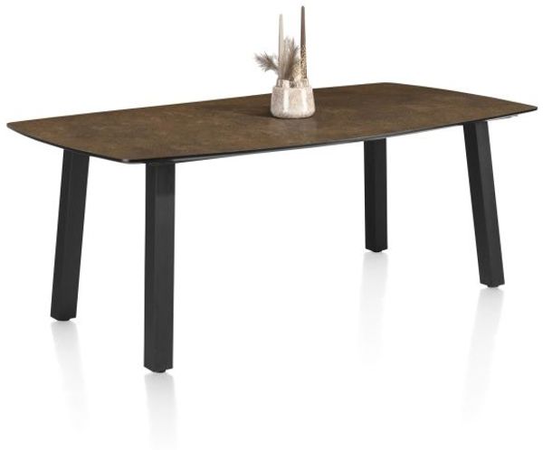 PALACE Esstisch braun HPL 240cm x 115cm x 77cm