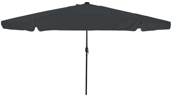 vidaXL Garten-Sonnenschirm Anthrazit 395 x 395 x 245 cm Polyester 42003646