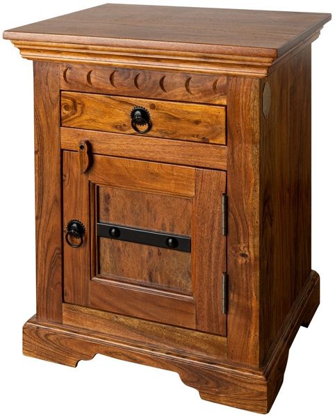 Nachttisch Akazie 45x40x60 honig lackiert OXFORD #270
