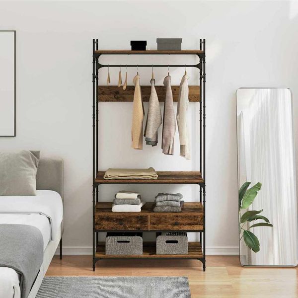 vidaXL Kleiderschrank Altholz 89 x 39 x 184.5 cm Holzwerkstoff 883547