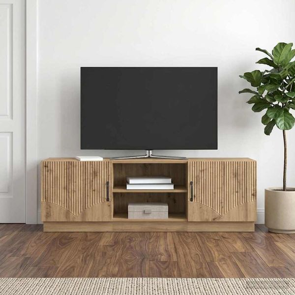vidaXL TV-Schränk Artisan-Eiche 150 x 31 x 47 cm Holzwerkstoff 895384
