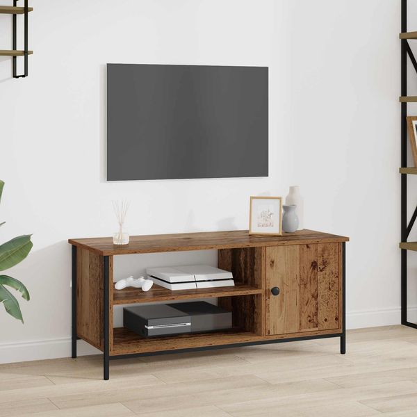 vidaXL TV-Schränk Altholz 100 x 40 x 45 cm Holzwerkstoff 879477