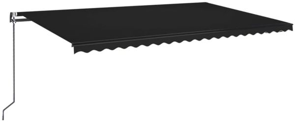 vidaXL Automatische Markise mit LED & Windsensor 500x350 cm Anthrazit 3069234 Bild 2