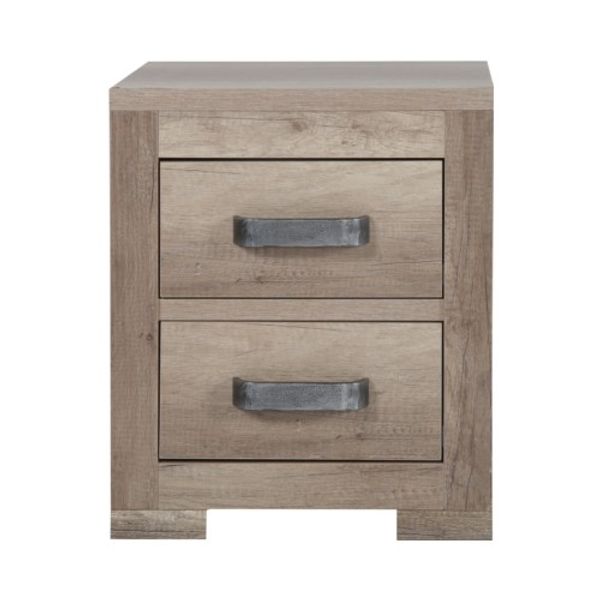 Kidsmill Brent Oldwood Nachttisch Grau Holz ergrau - Material: Plattenmaterial - Babypark. de