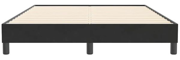 vidaXL Bettgestell ohne Matratze Schwarz 140x210 cm Samt 4101357 Bild 5