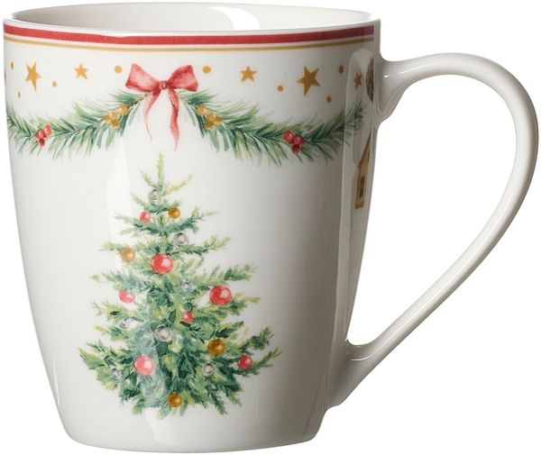 Becher 350ml bunt Holly Version 2027