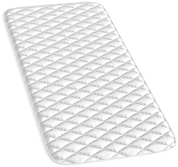 Matratzenschoner Weiß 90 x 200 cm waschbar bis 60°C trocknergeeignet Vitalispa
