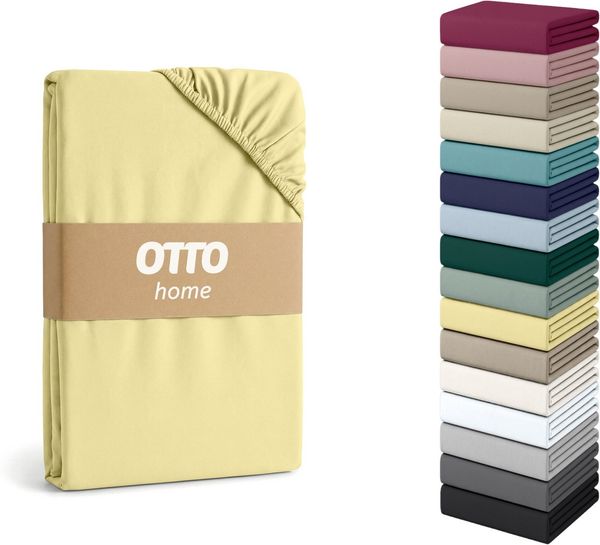 OTTO home Spannbettlaken Physalis Topper COMFORT, Jersey, Gummizug: rundum, (1 Stück), bis 10 cm Höhe, Bettlaken, Laken, in Comfort & Premium Qualität