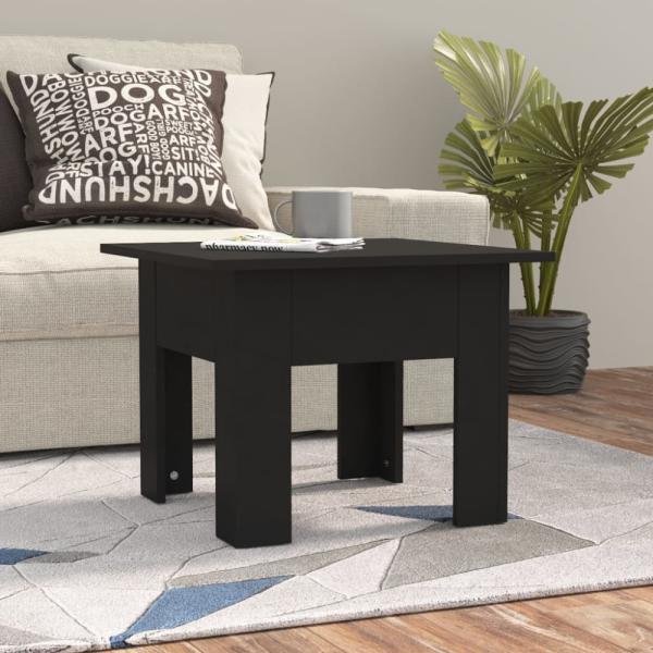 Couchtisch Schwarz 55 x 55 x 42 cm Spanplatte [810236] Bild 1