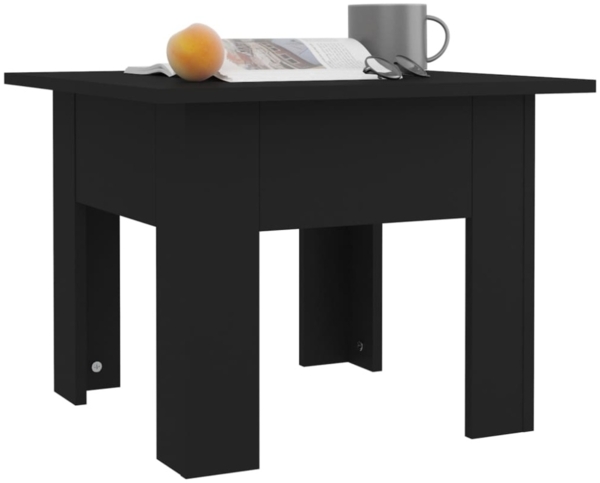 Couchtisch Schwarz 55 x 55 x 42 cm Spanplatte [810236] Bild 4
