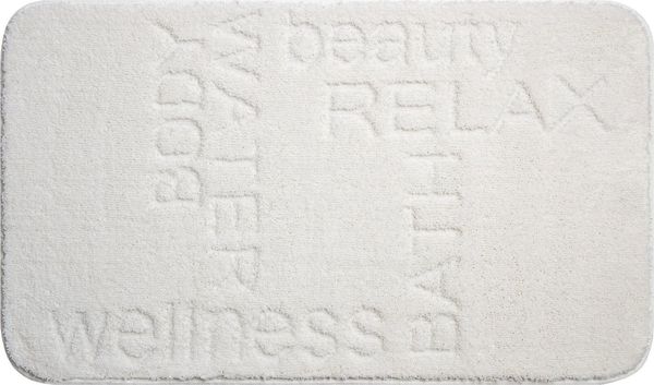 Linea Due Badematte Feeling, Höhe 18 mm, rutschhemmend beschichtet, fußbodenheizungsgeeignet, Polyester, rechteckig
