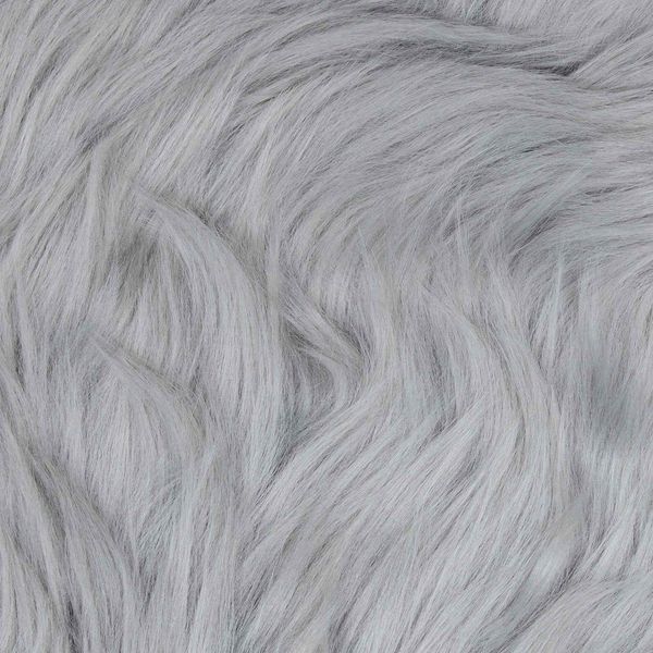 vidaXL Teppich aus Kunstschaffell TAFALLA Grau 50 x 80 cm Polyester 42021540 Bild 10