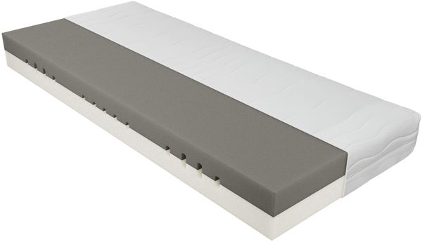 BeCo Twin Sleep 7-Zonen Kaltschaummatratze 21 cm wendbar Größe 180 x 200 cm Härtegrad H3 & H4 (80 kg - 140 kg)