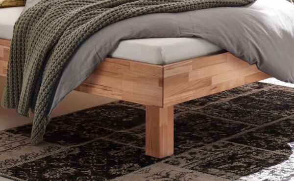 Hasena Trento Prato Massivholzbett 140x200 Kernbuche natur, geölt 25 Bild 4