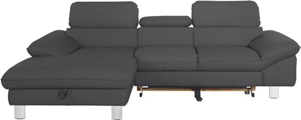 COTTA Ecksofa Driver L-Form, mit Kopfteilverstellung, wahlweise mit Bettfunktion & Bettkasten