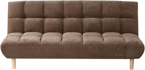 Schlafsofa 2-Sitzer RISOR Stoff Braun