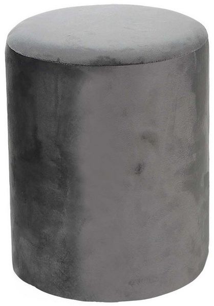 Bubble-Store Sitzhocker Samthocker, Polsterhocker (xH) ca. 28 x 37 cm