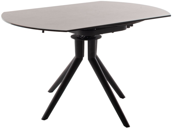 Esstisch Richmond / Rubikon, Anthrazit, 135 x 76 x 90 cm