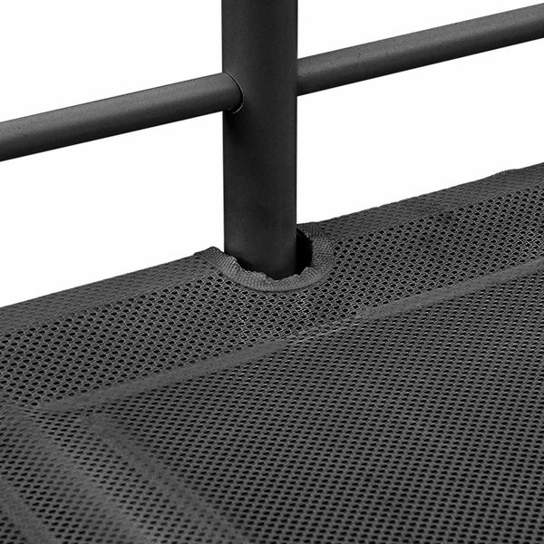 vidaXL Kinder-Etagenbett Schwarz 107 x 200 cm Metall 42020835 Bild 12