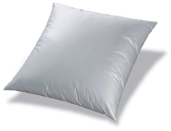 Sanders Kopfkissen Cotton Wash weiß, 80x80 cm, mit Biese