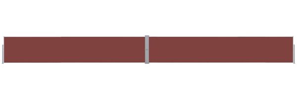 vidaXL Ausziehbare Seitenmarkise 140x1200 cm Braun 313390 Bild 3