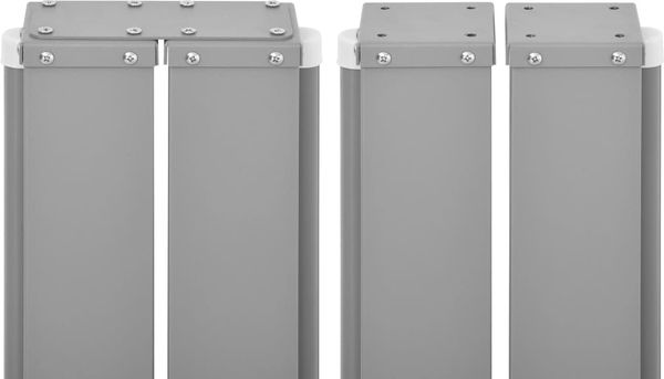vidaXL Ausziehbare Seitenmarkise 140x1200 cm Braun 313390 Bild 7