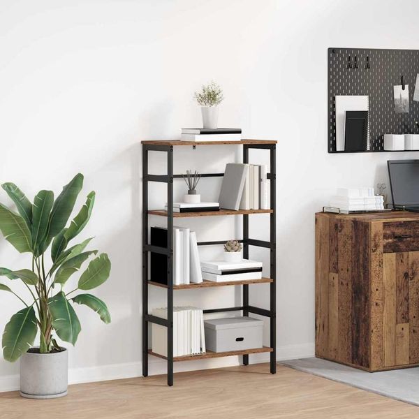 vidaXL Bücherregal Altholz 60 x 29,5 x 115 cm Holzwerkstoff 883926