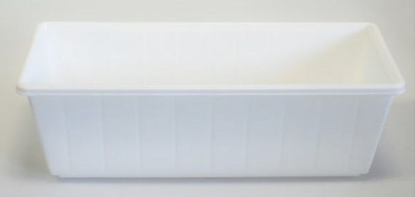 Foxtrot Blumenkasten 80cm - weiß