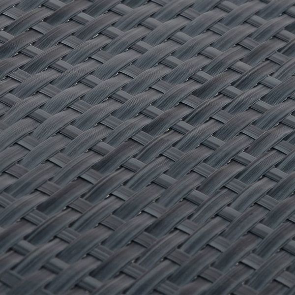 vidaXL Balkon-Sichtschutz Anthrazit 600x90 cm Poly Rattan 156245 Bild 6