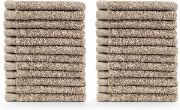 Blumtal Gästehandtücher 30x30cm - weich und saugstark, Frottee (24-St), 12er und 24er Set, 100% Baumwolle Bild 4