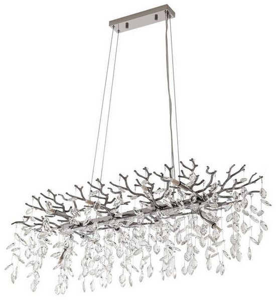 Lucande Hängeleuchte Bellora, Chrom IP20, 1x8 W LED