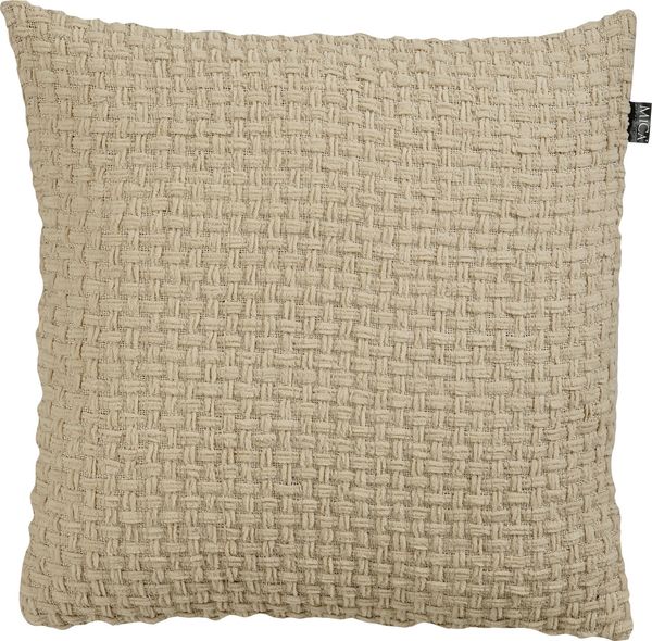 Mica Decorations Kissen Cosenza 45x45 cm beige