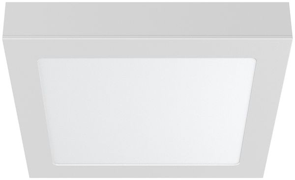 LED Aufbau Deckenleuchte Deckenlicht Eckig 18W 1760LM 3000K, 20X20cm Ultra Slim LED Panel
