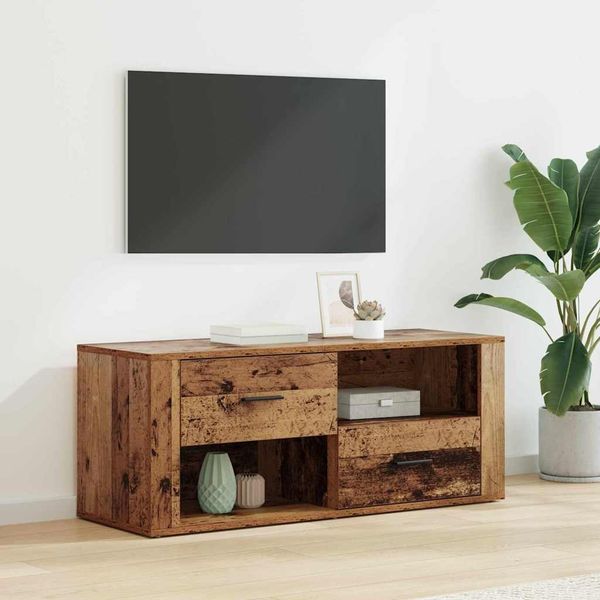 vidaXL TV-Schränk Altholz 100 x 35 x 40 cm Holzwerkstoff 881012