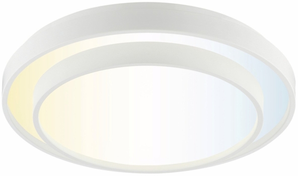 Brilliant LED Deckenleuchte Faruz Ø 37 x 8,5 cm warmweiß-kaltweiß weiß