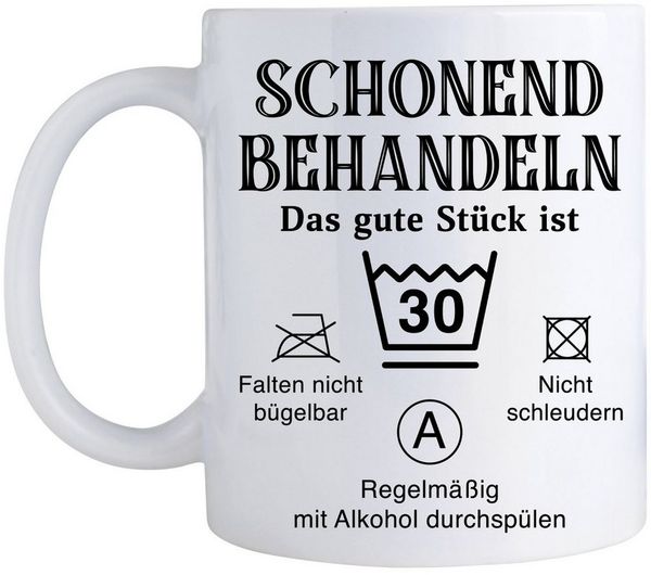 Giftandprint Tasse Runder Geburtstag 30 Geschenk 30er - 90er Geschenkidee Vater Männer, Inkl. Geschenkbox, beidseitig, 30er Geburtstag, 50er Geburtstag