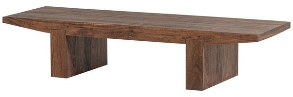 Couchtisch Eron - Akazienholz Braun, 152 x 48 cm