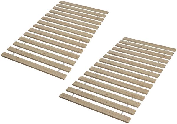 Erst-Holz Etagenbett Kiefer 90x200 cm, natur Bild 11