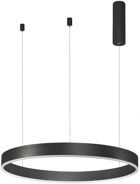 Nova Luce 9190840 MOTIF LED Pendelleuchte 60cm 3000K Schwarz dimmbar